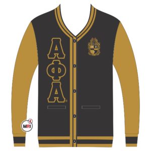 Alpha Phi Alpha Knitted Cardigan Sweater