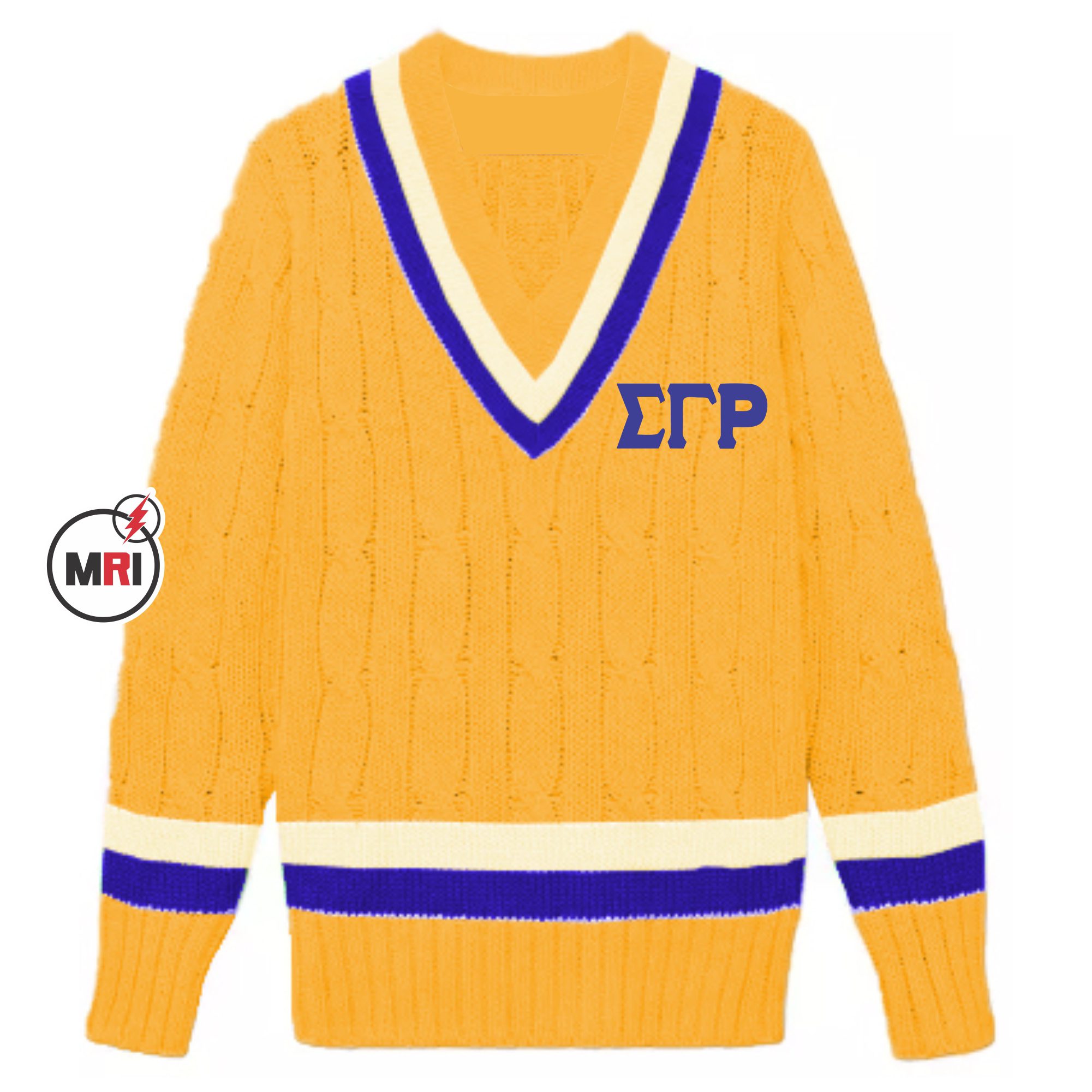 Sigma Gamma Rho Cable Knit Sweater