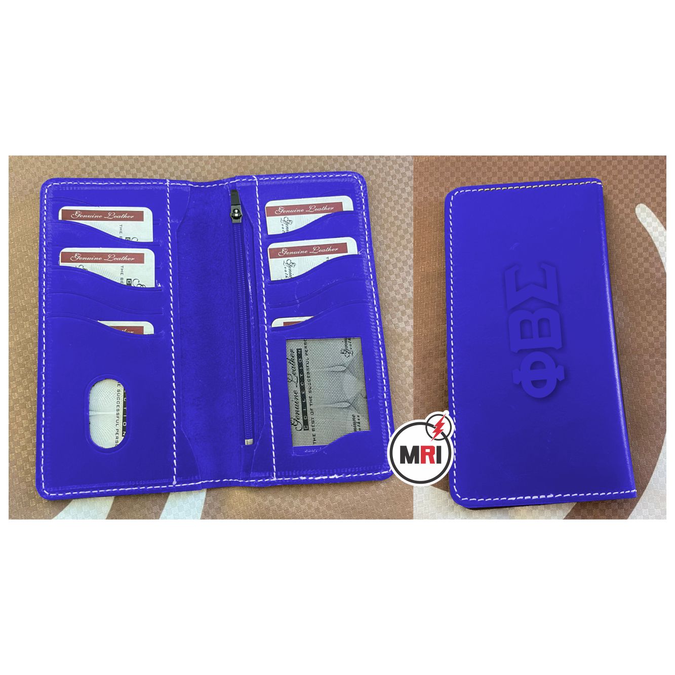 Phi Beta Sigma Cheque Book Cover/Wallet
