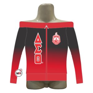 Delta Sigma Theta Off Shoulder