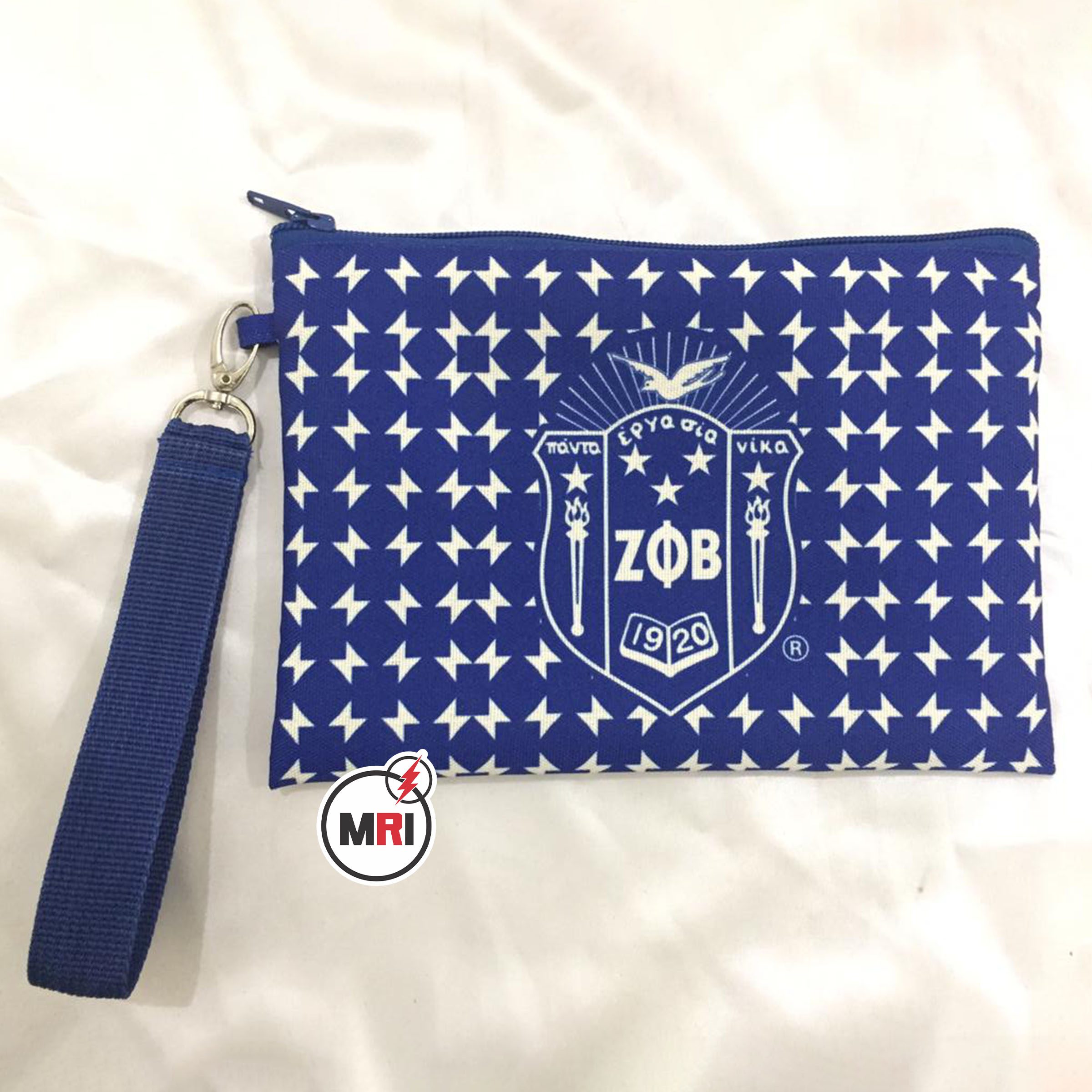 Zeta Phi Beta Hand Wristlet