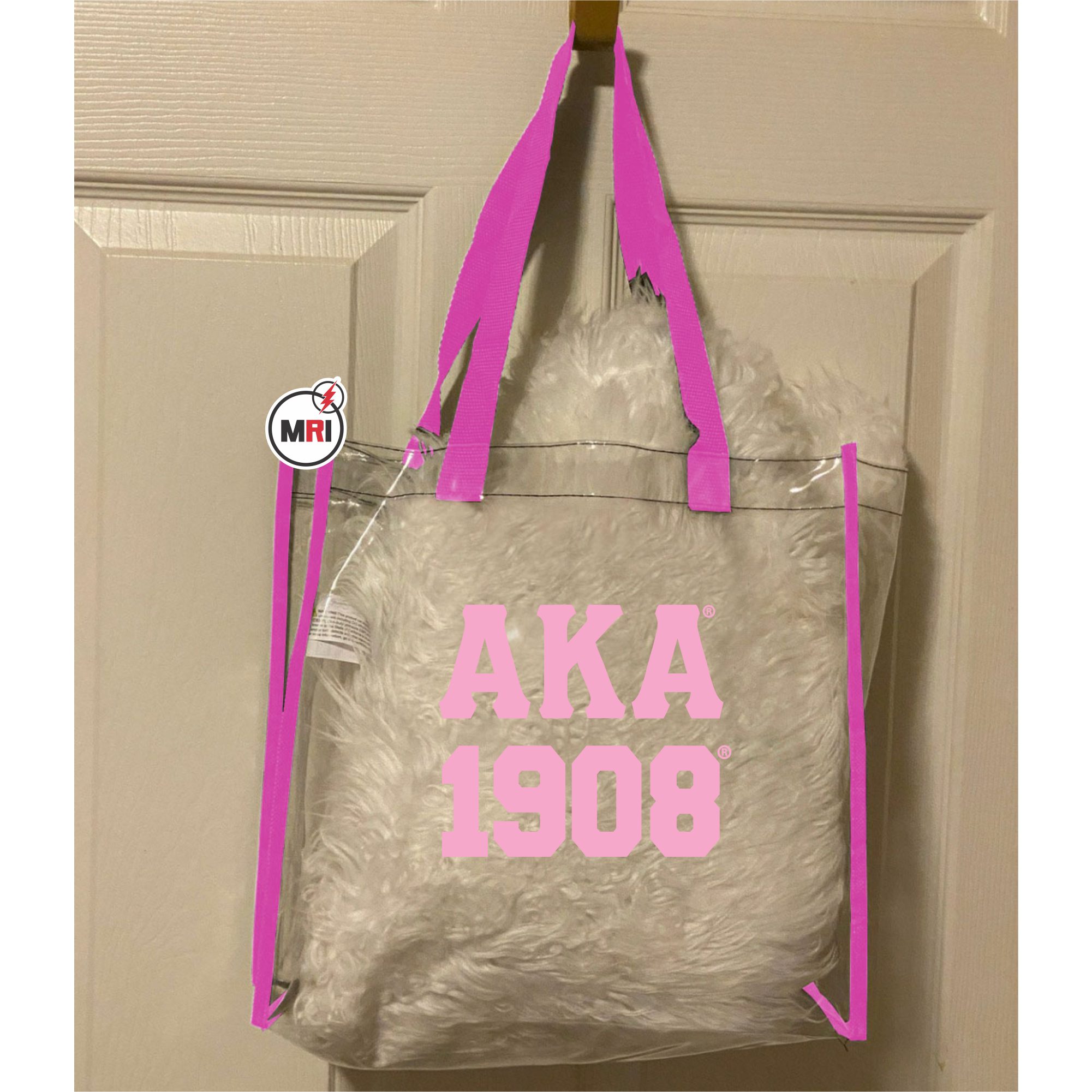 Alpha Kappa Alpha Clear Bag