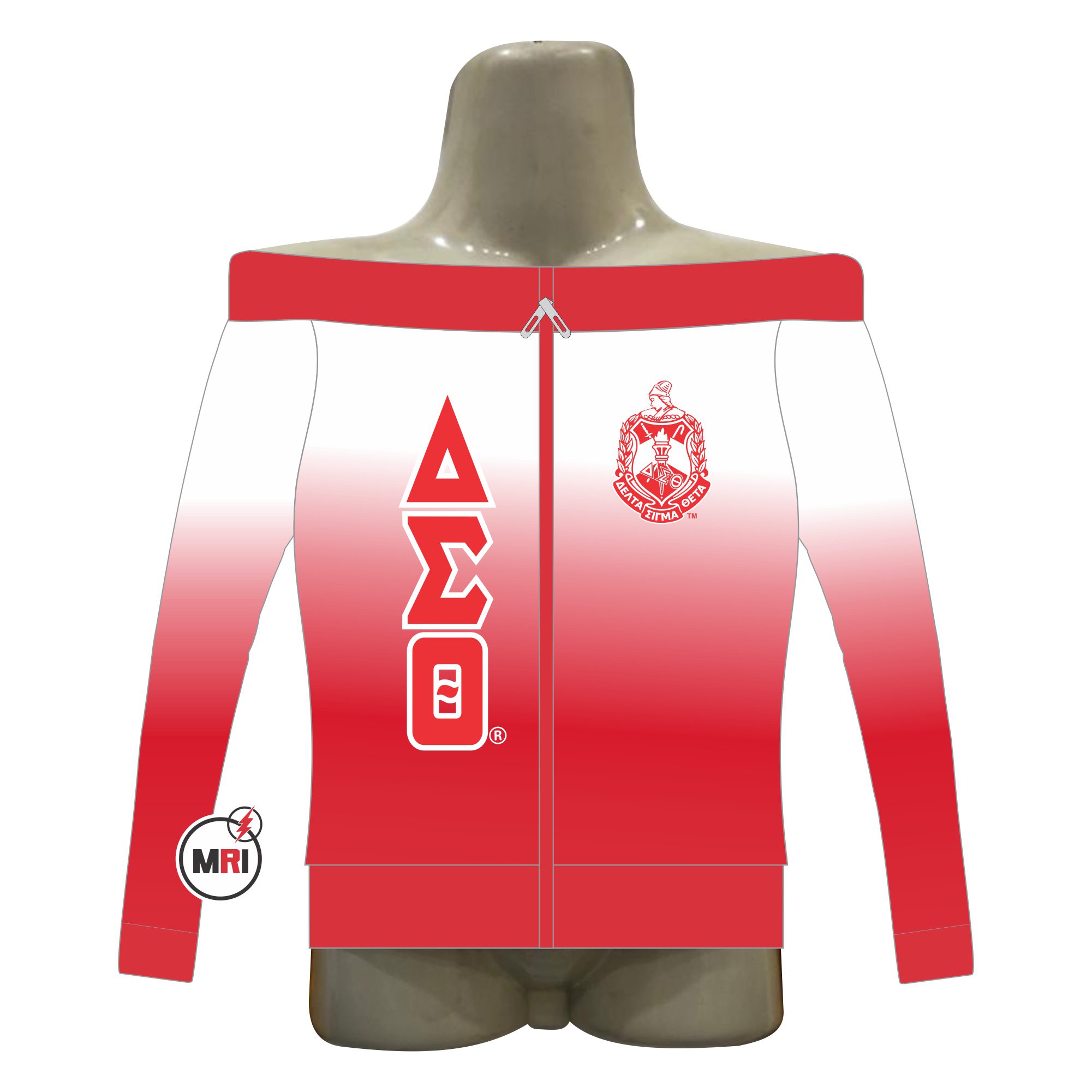 Delta Sigma Theta Off Shoulder