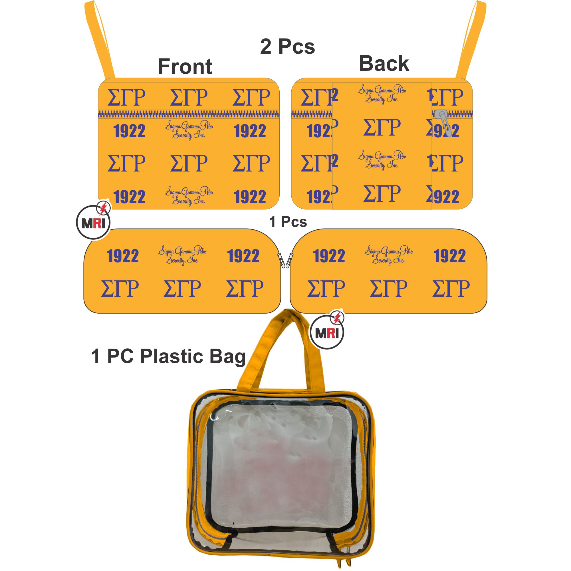 Sigma Gamma Rho Stadium Bag Set