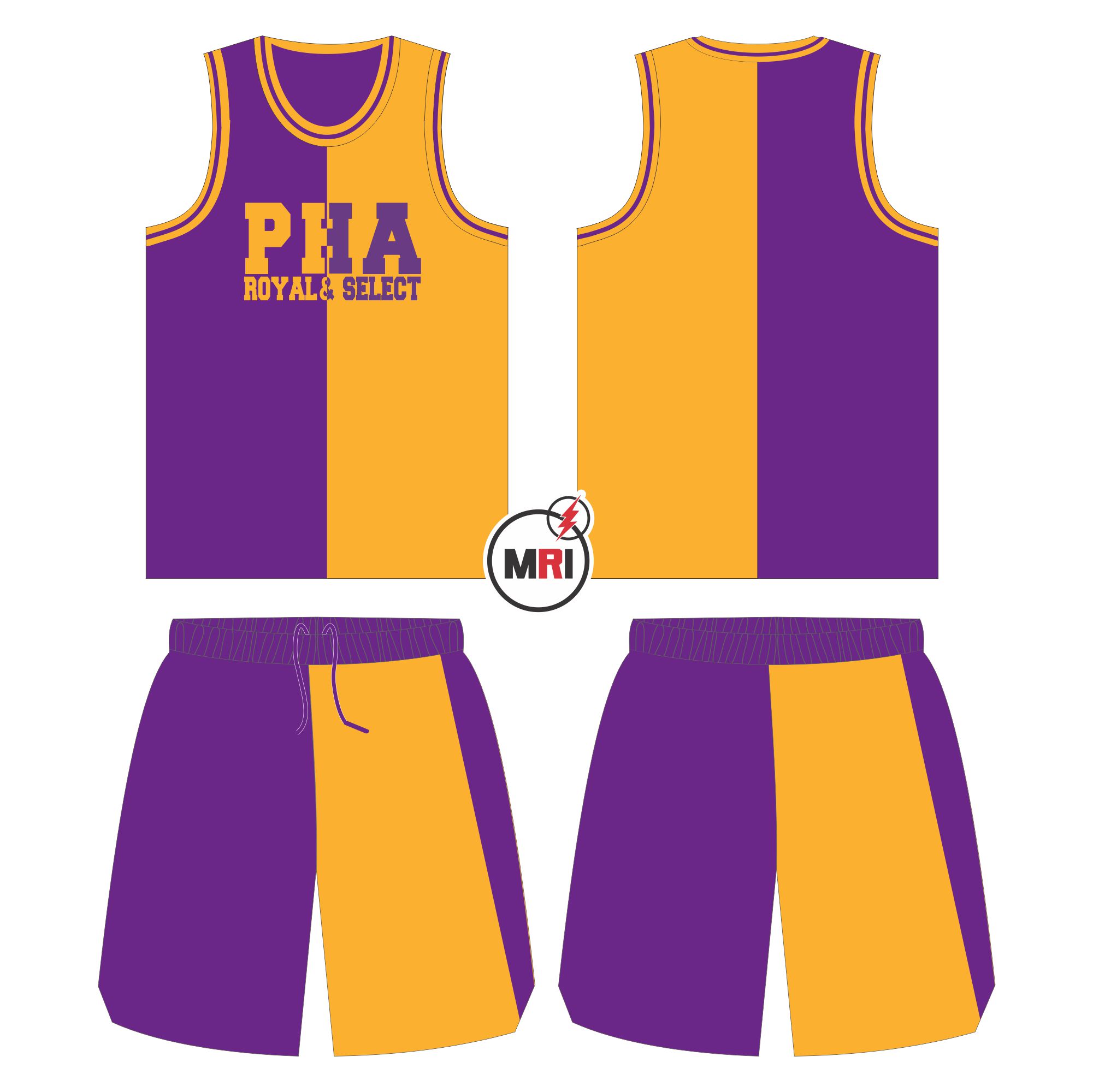 Order Of The Royal And Select Master Basketball Set Jersey with Short