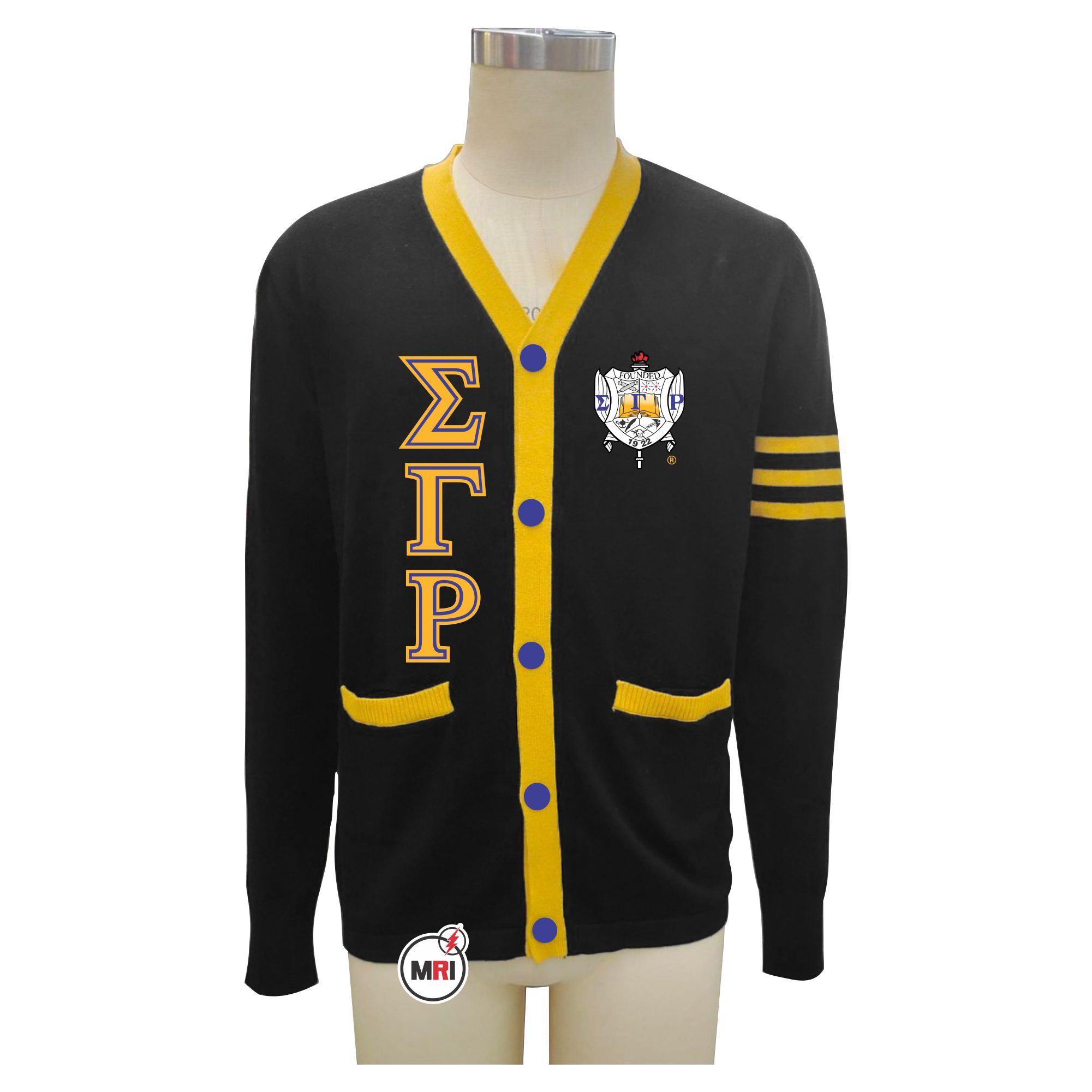 Sigma Gamma Rho Knitted Cardigan Sweater