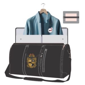 Alpha Phi Alpha Garment Bag Convert Into Duffle Bag