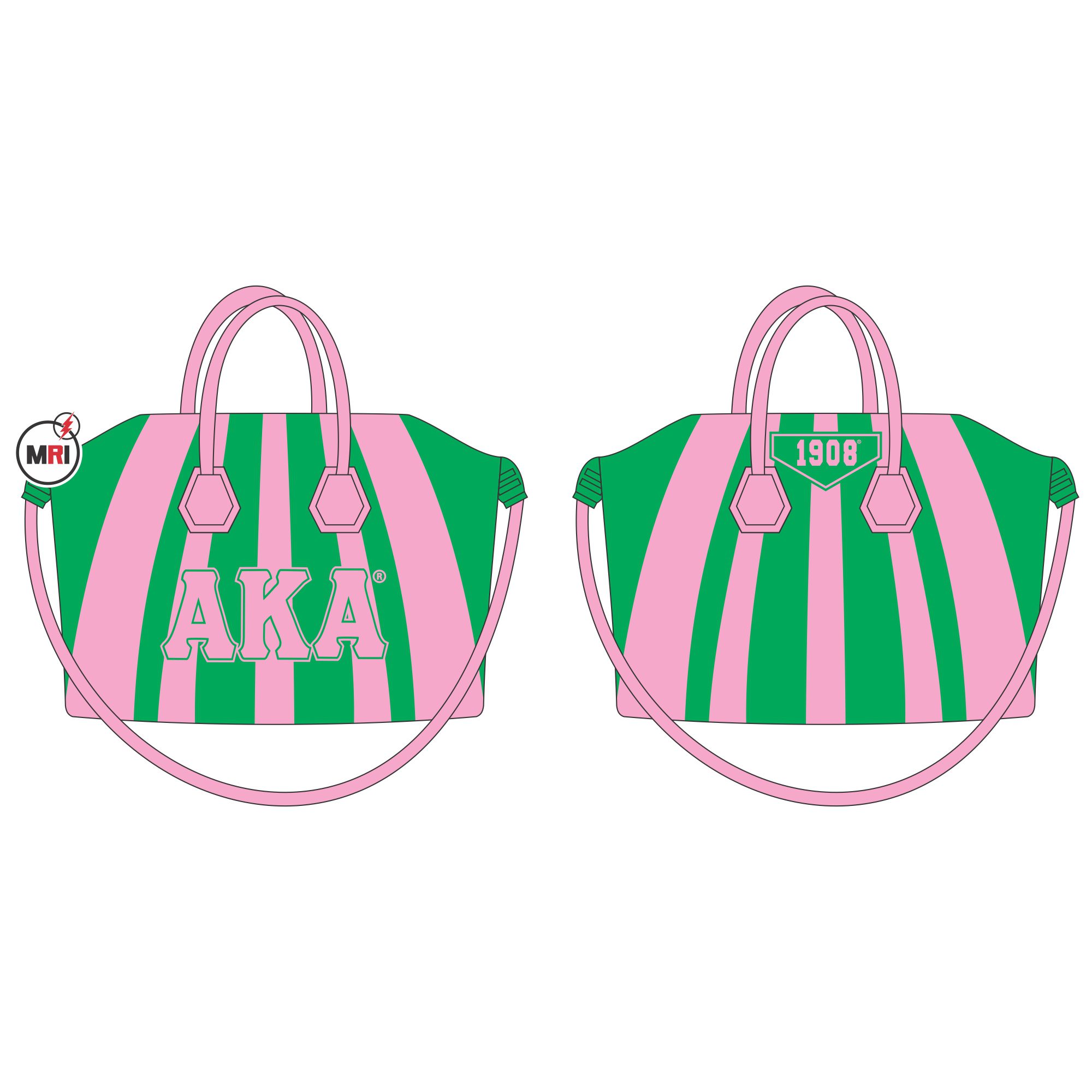 Alpha Kappa Alpha Hand Bag