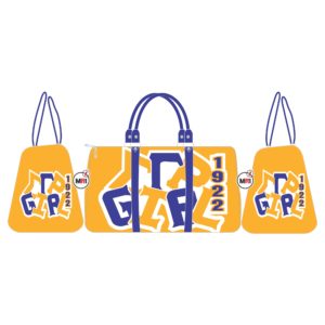 Sigma Gamma Rho Sublimation Duffle Bag