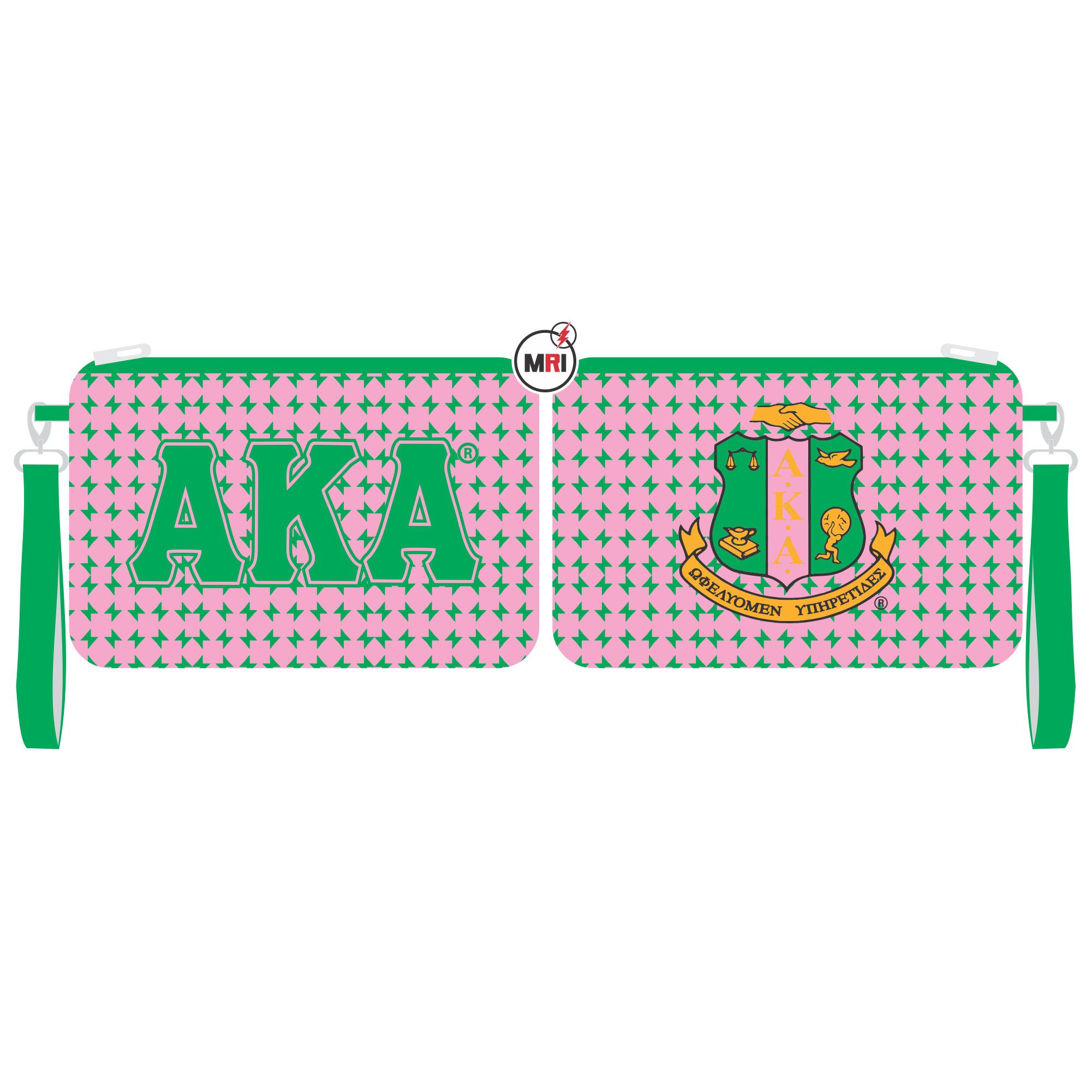 Alpha Kappa Alpha Hand Wristlet