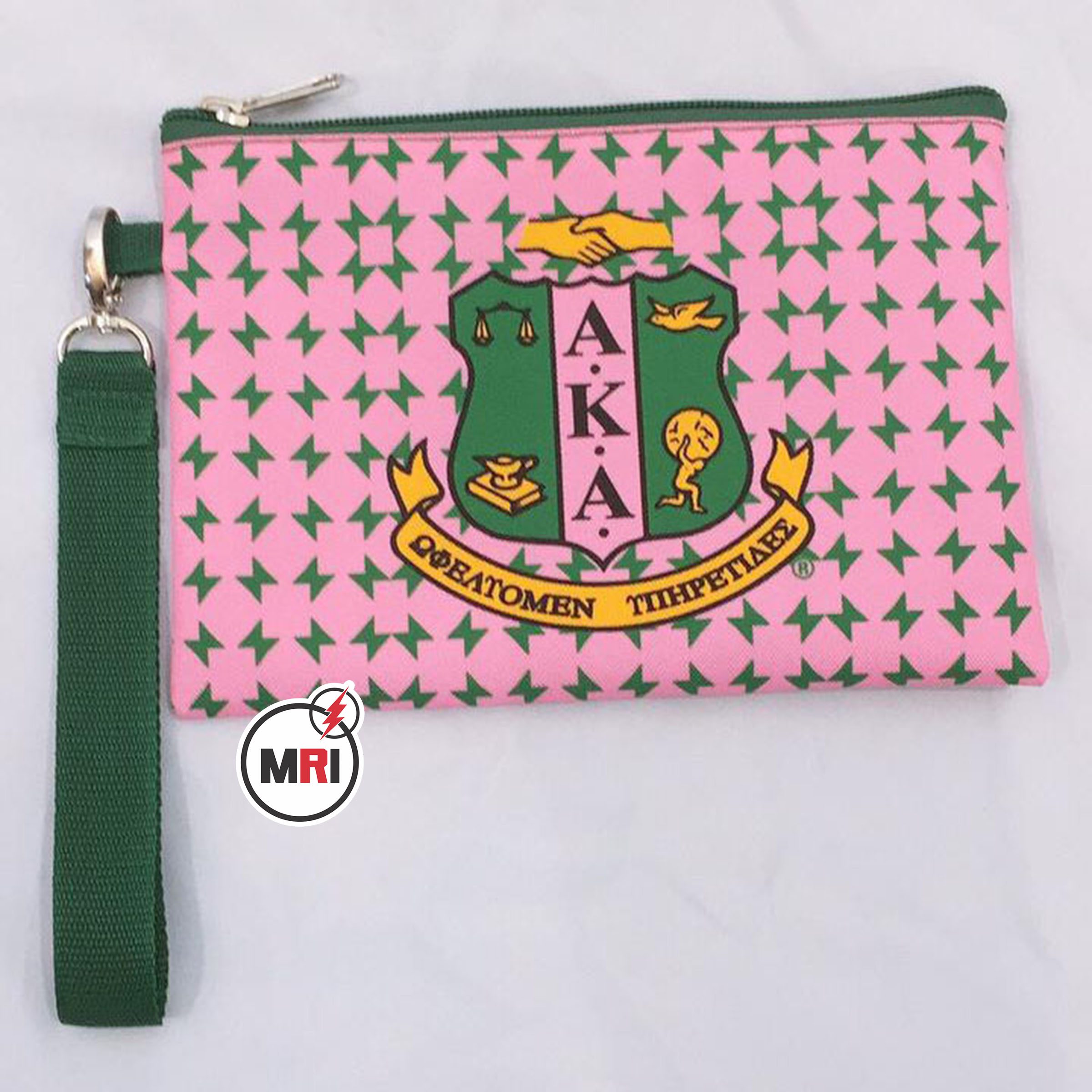 Alpha Kappa Alpha Hand Wristlet