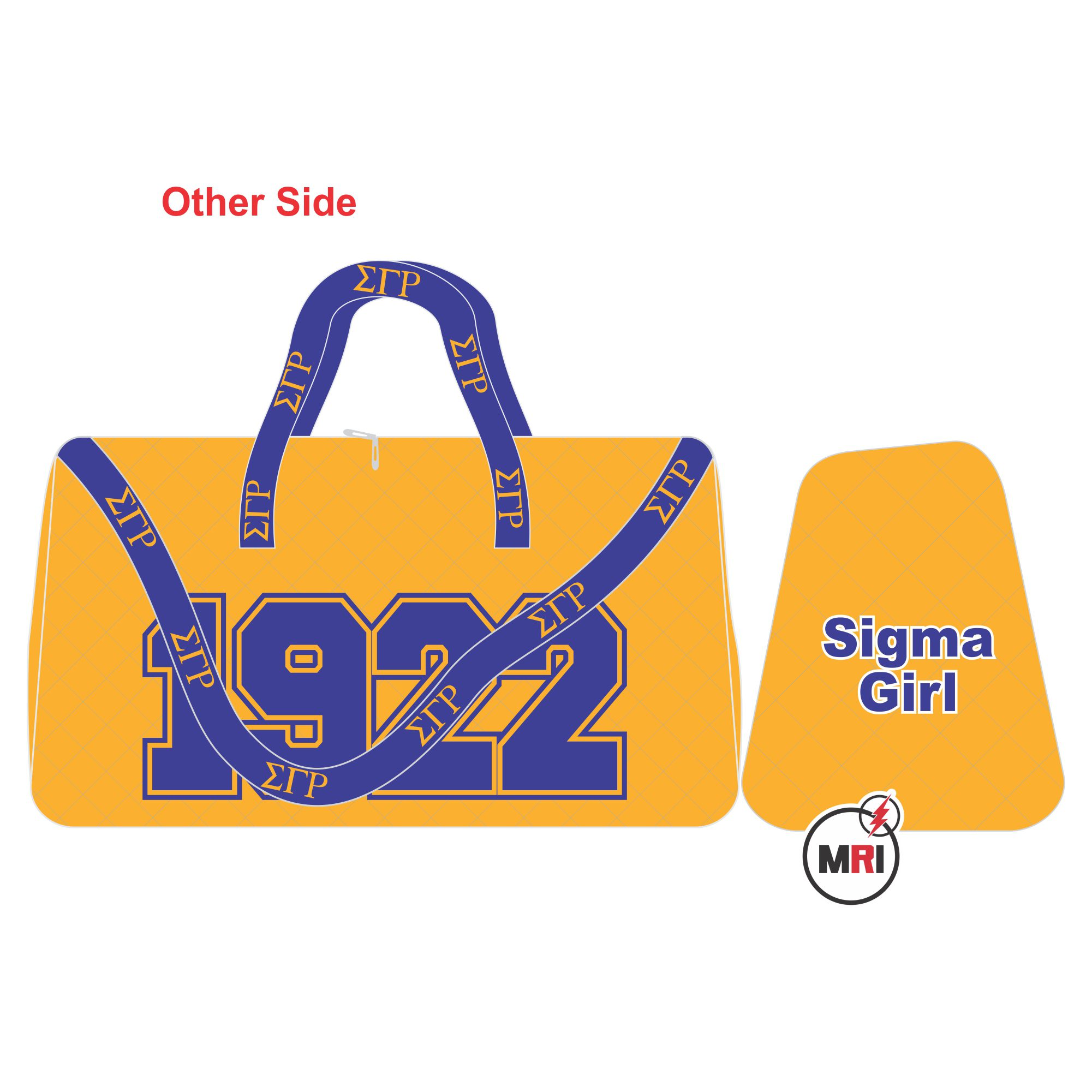 Sigma Gamma Rho Duffle Bag