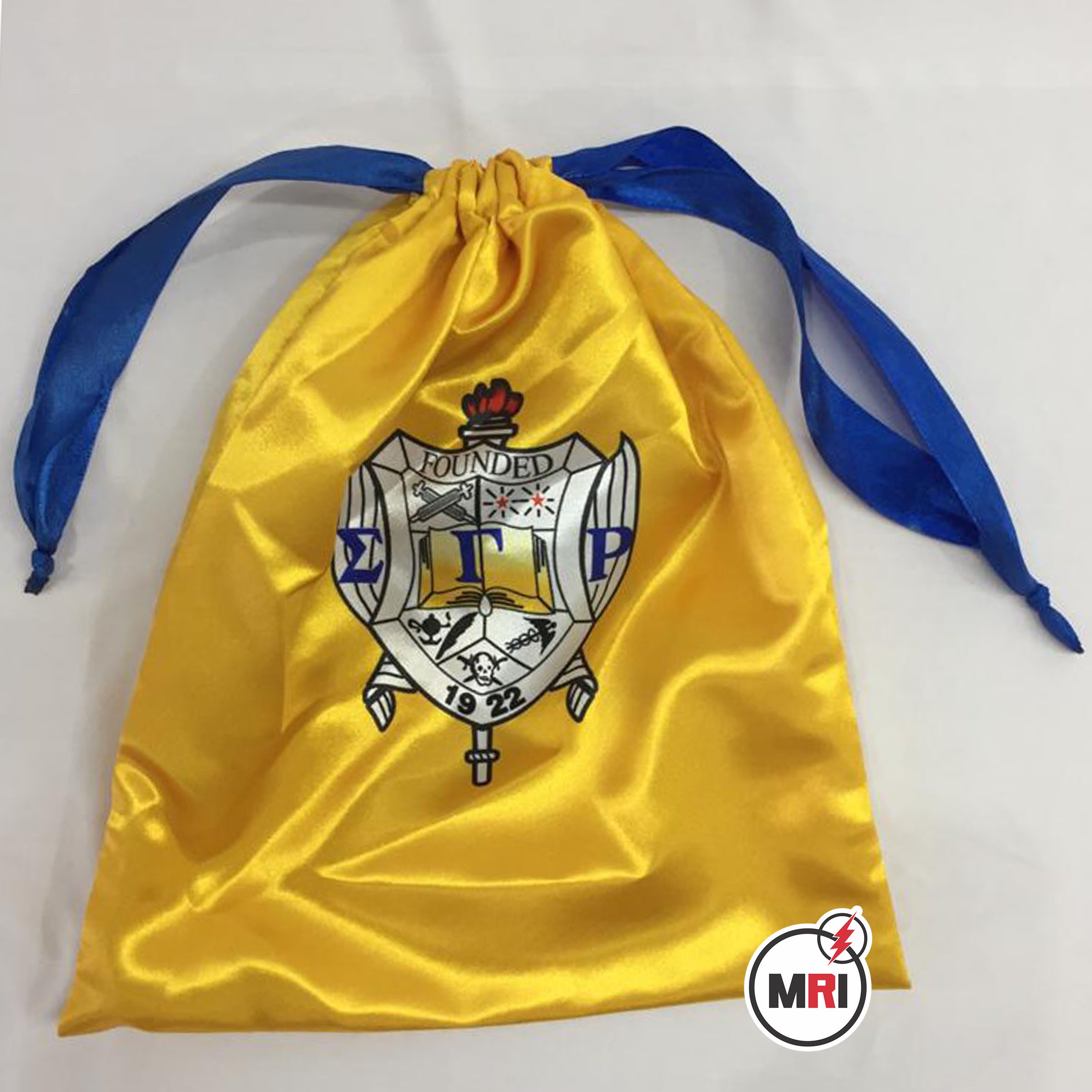 Sigma Gamma Rho Silk Shoe Bag - Image 4