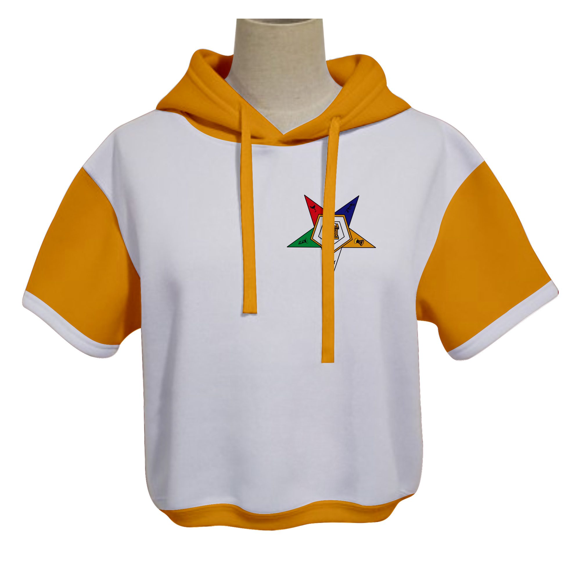Order Of The Eastern Star Crop Hoodie