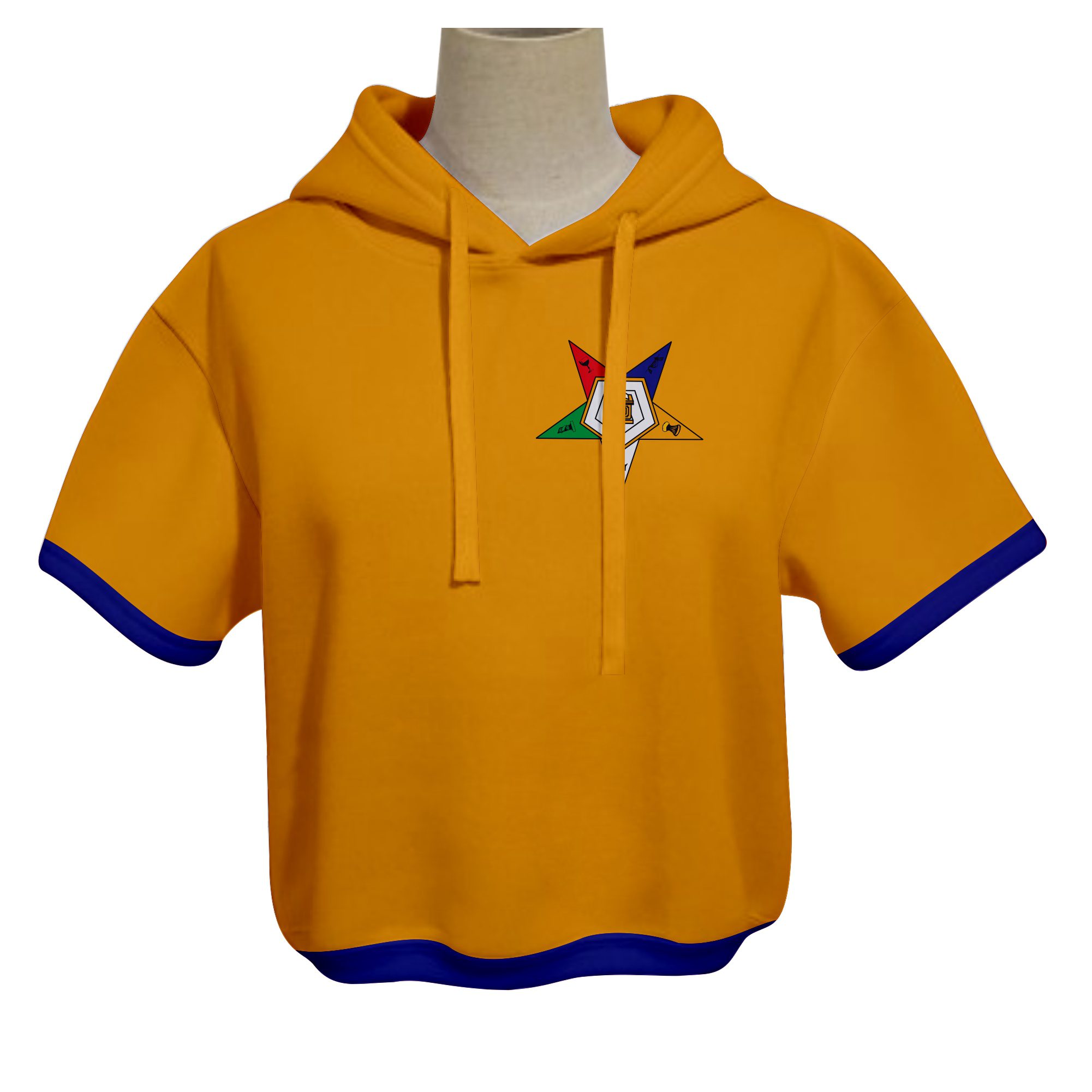Order Of The Eastern Star Crop Hoodie