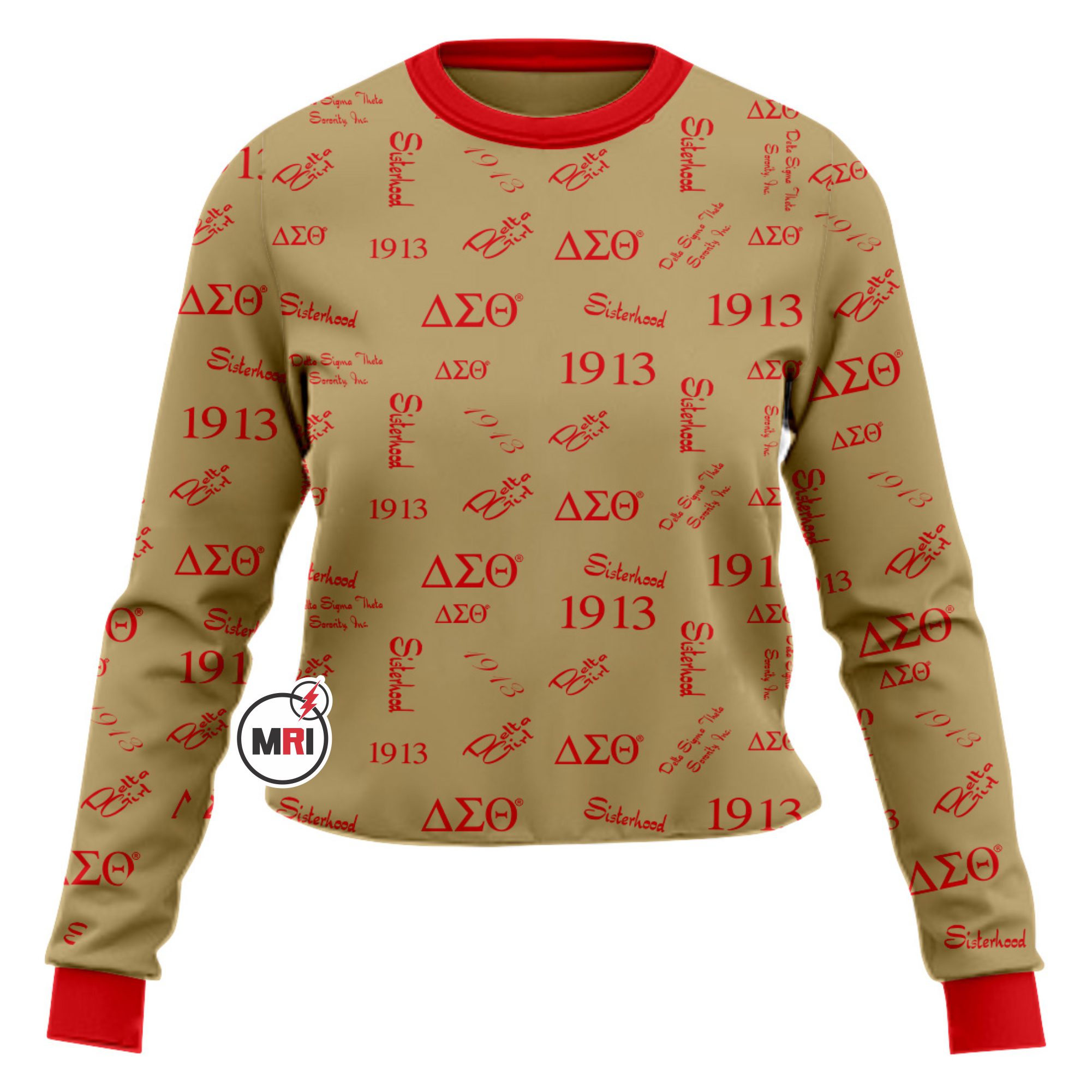 Delta Sigma Theta Crop Sweatshirt