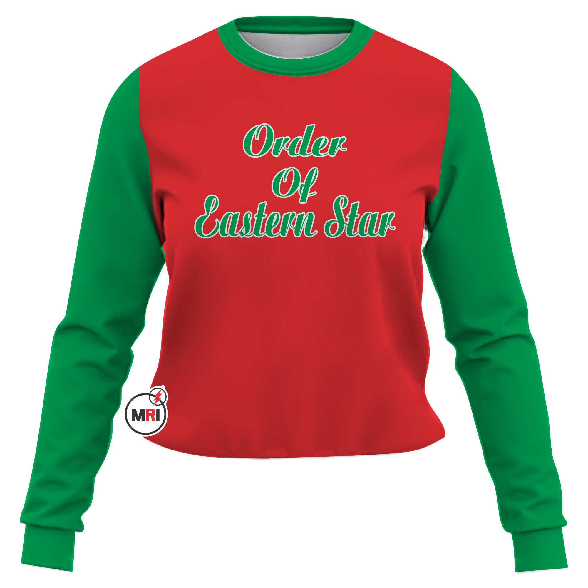 Order Of The Eastern Star Crop Sweatshirt