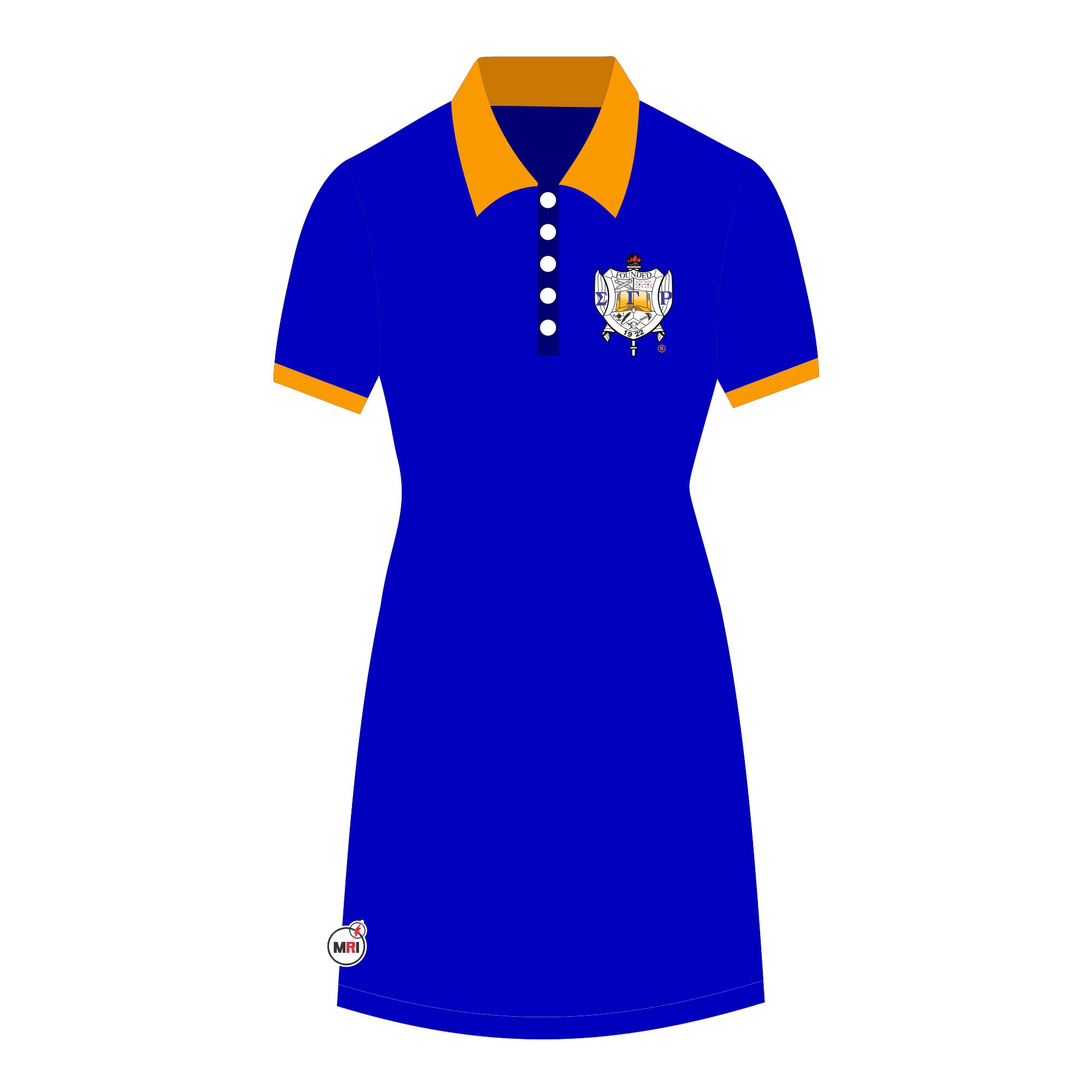 Sigma Gamma Rho Polo Shirt Dress