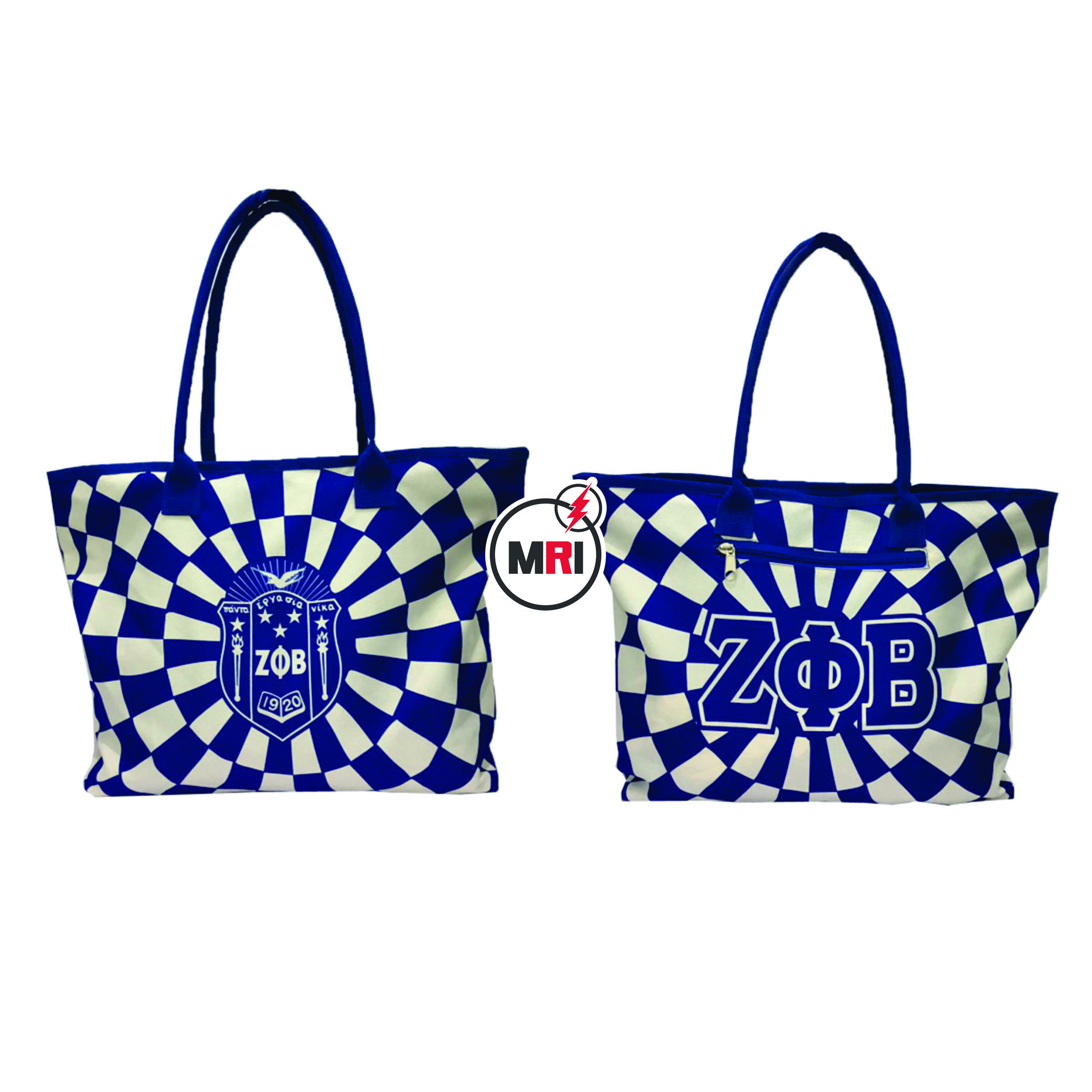 Zeta Phi Beta Sublimation Tote Bag - Image 3