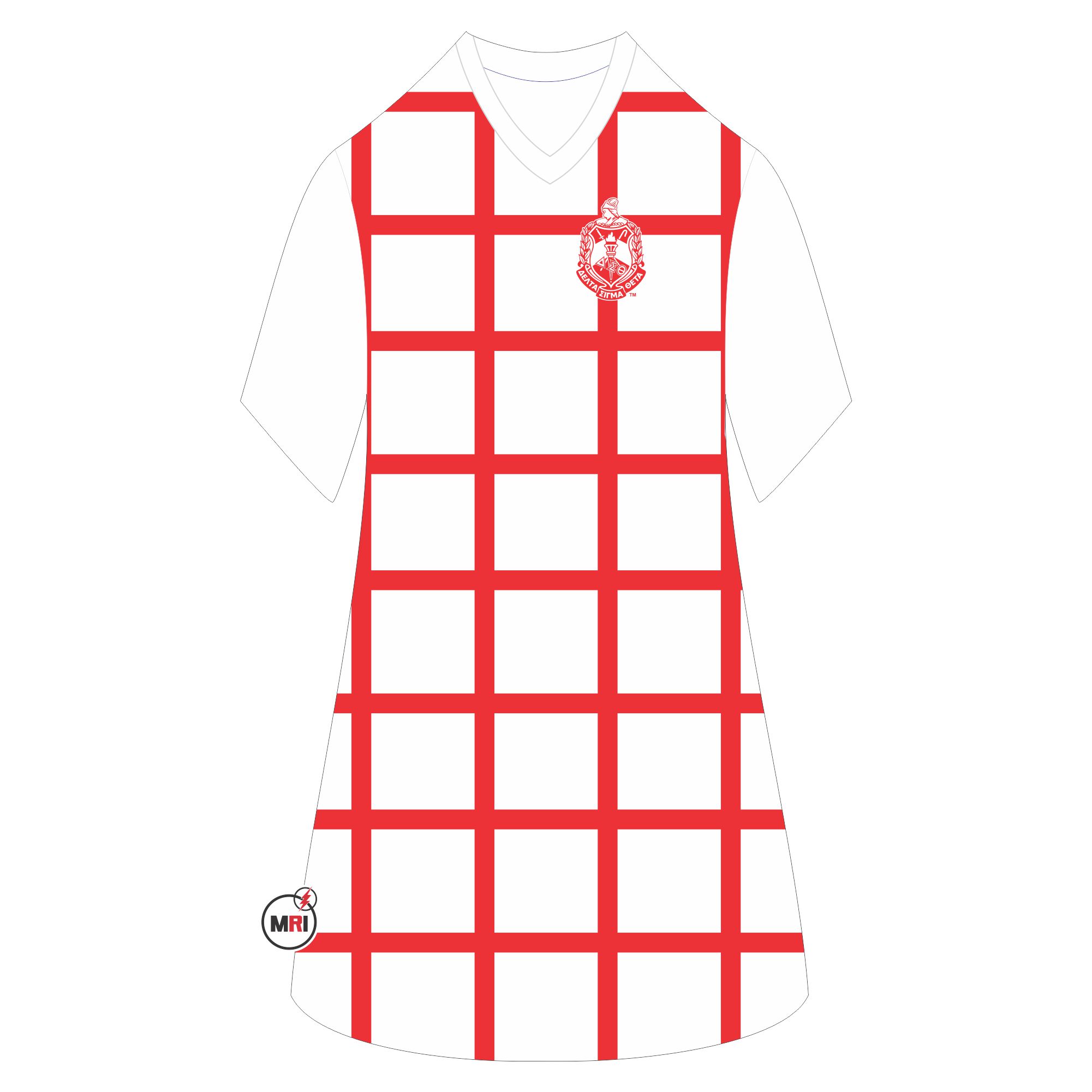 Delta Sigma Theta V-Neck Women Dress