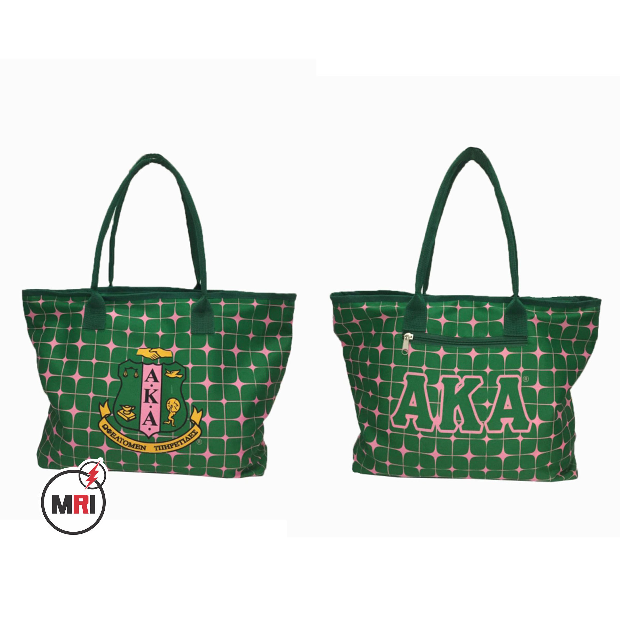 Alpha Kappa Alpha Sublimation Tote Bag - Image 3