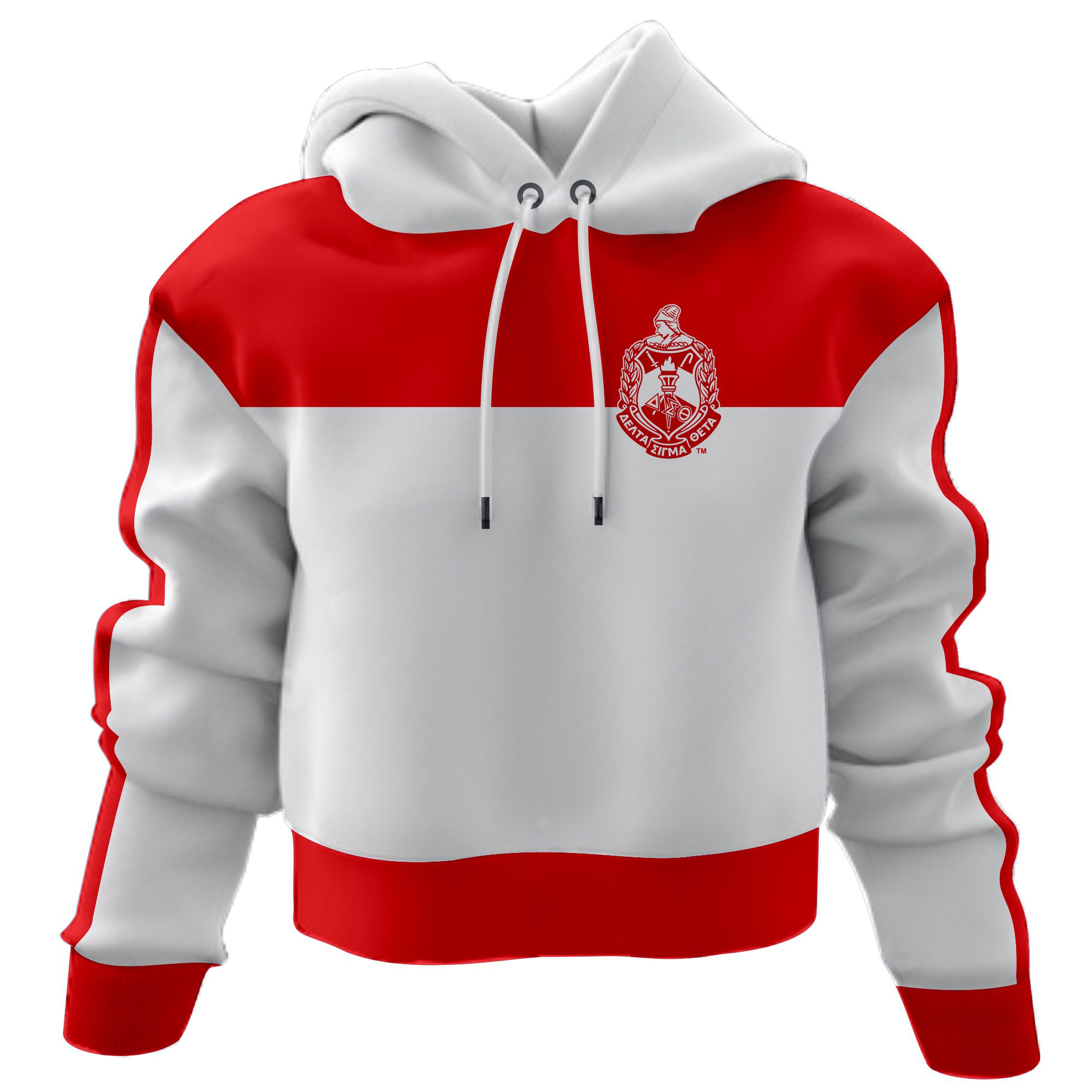 Delta Sigma Theta Crop Hoodie
