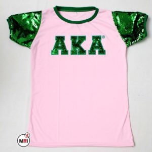 Alpha Kappa Alpha Sequin T-Shirt