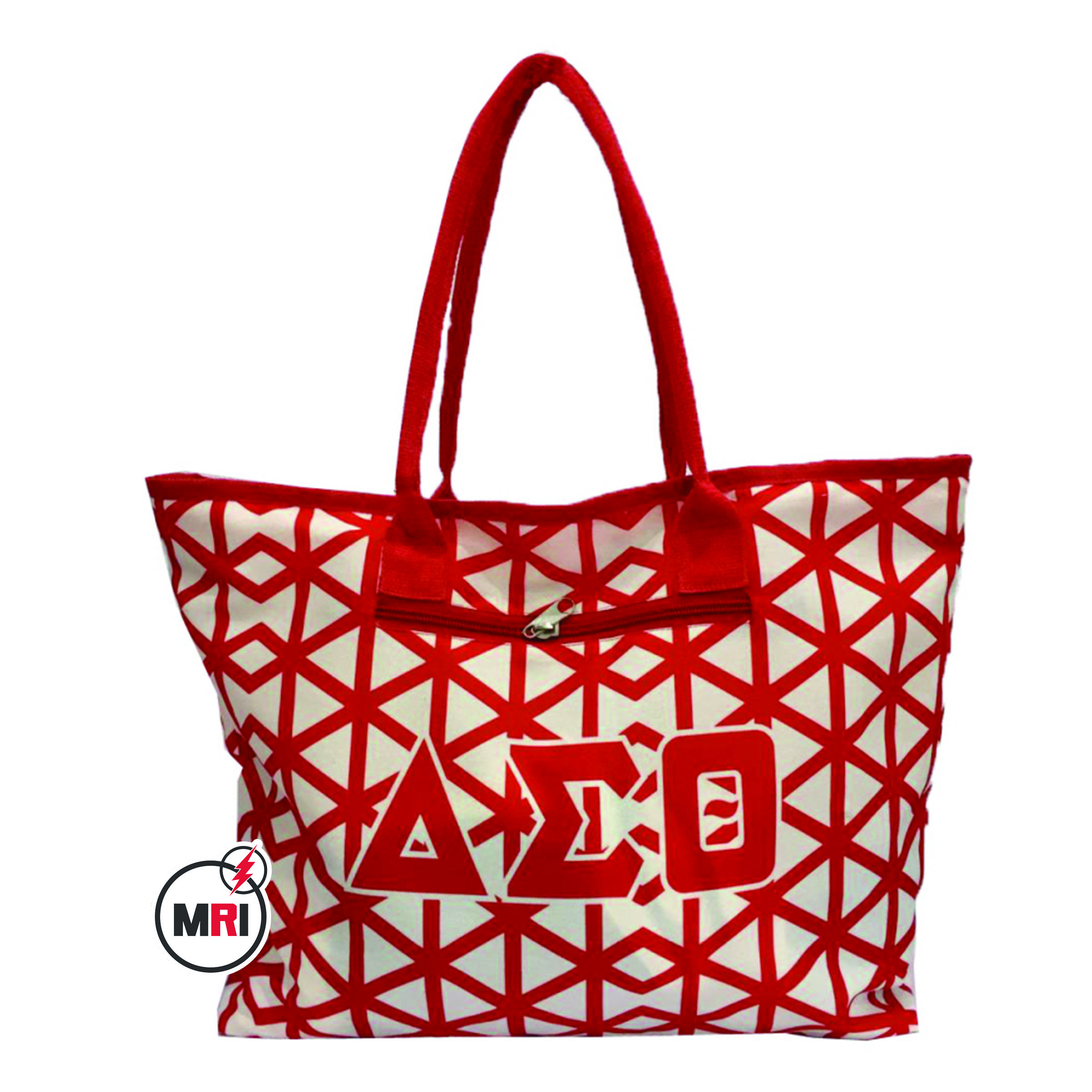 Delta Sigma Theta Sublimation Tote Bag - Image 2