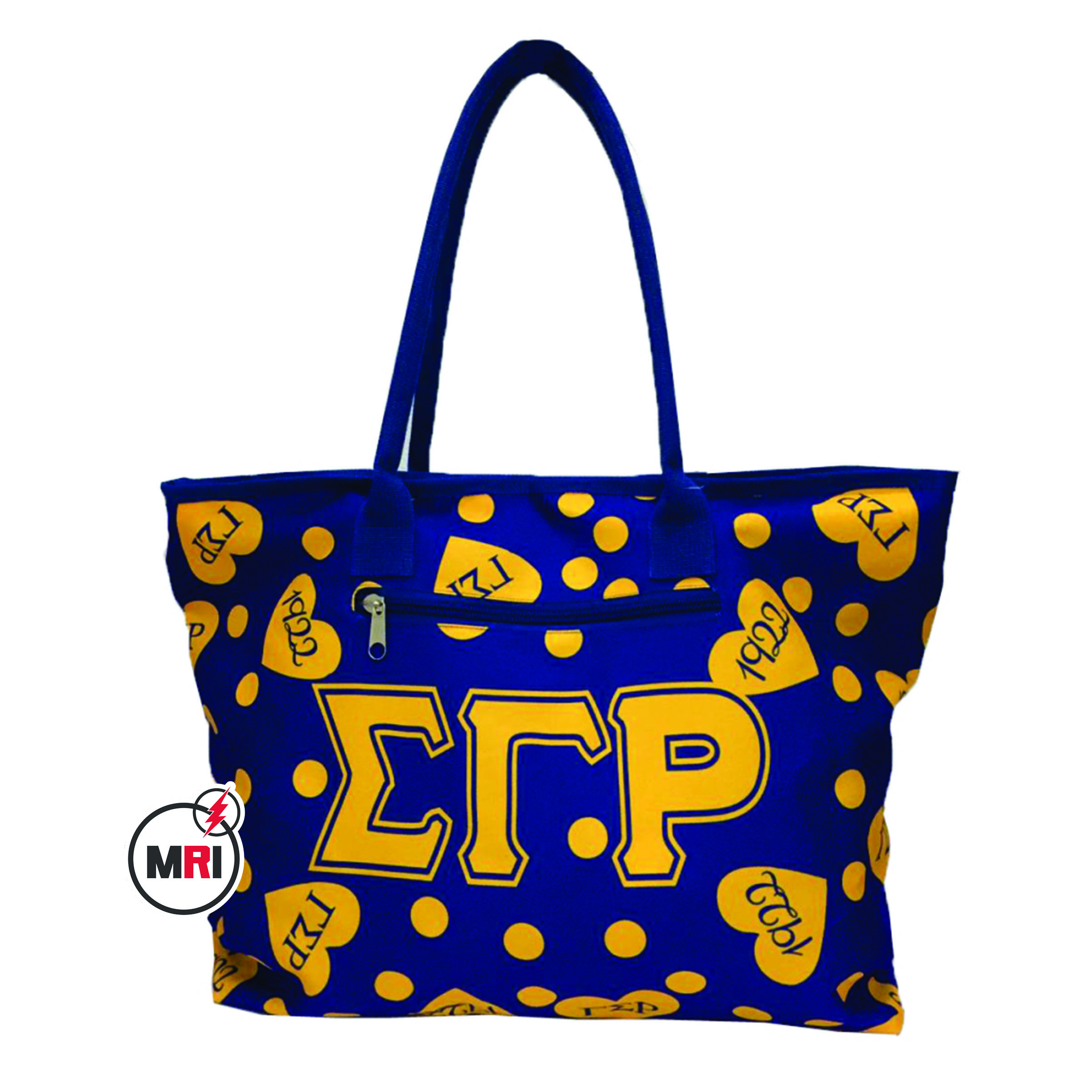 Sigma Gamma Rho Sublimation Tote Bag - Image 2