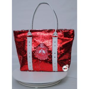 Delta Sigma Theta Sequin Tote Bag