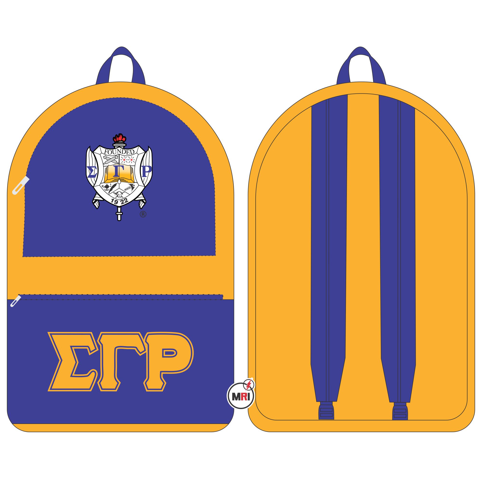 Sigma Gamma Rho Backpack