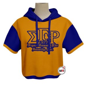 Sigma Gamma Rho Crop Hoodie