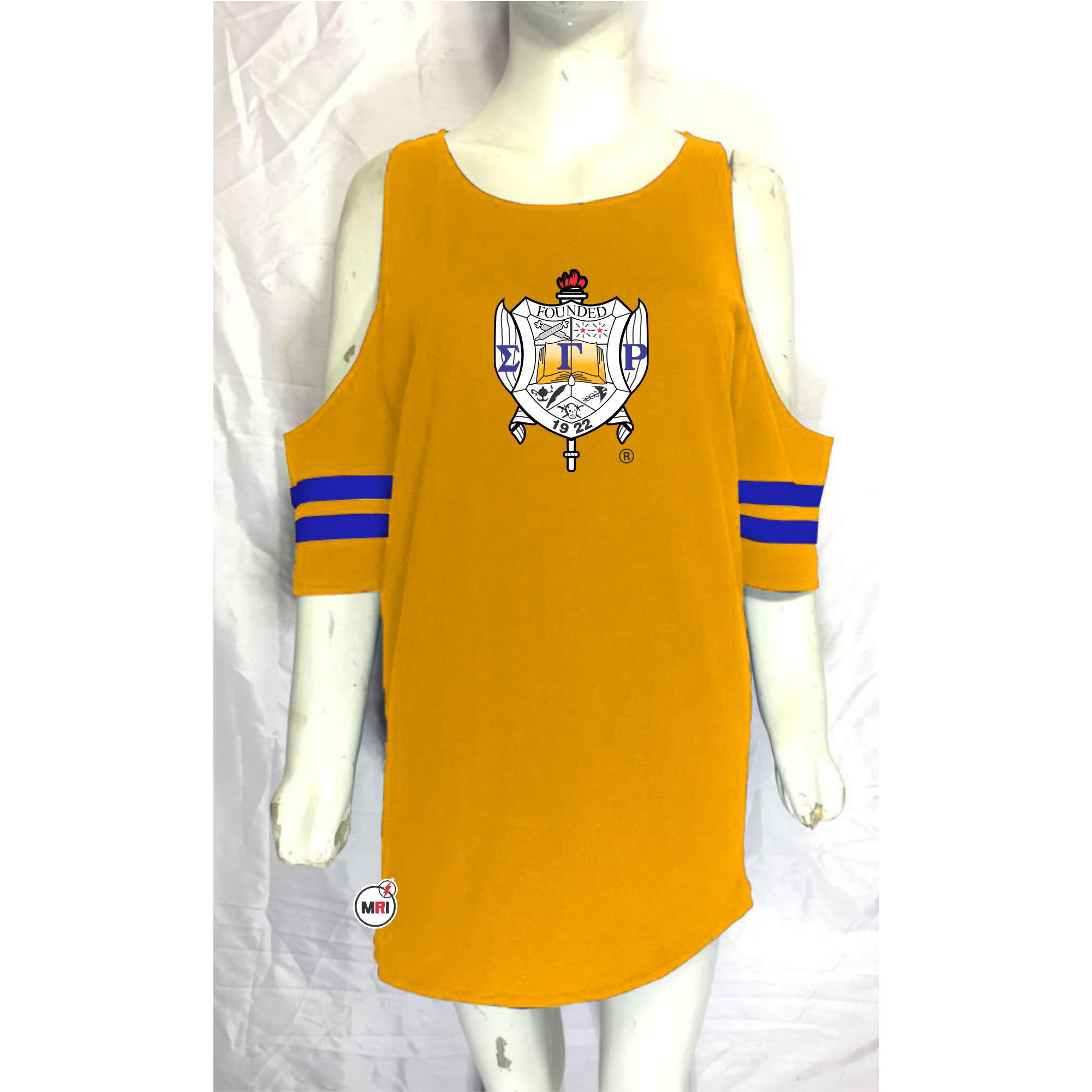 Sigma Gamma Rho Cold Shoulder T-Shirt