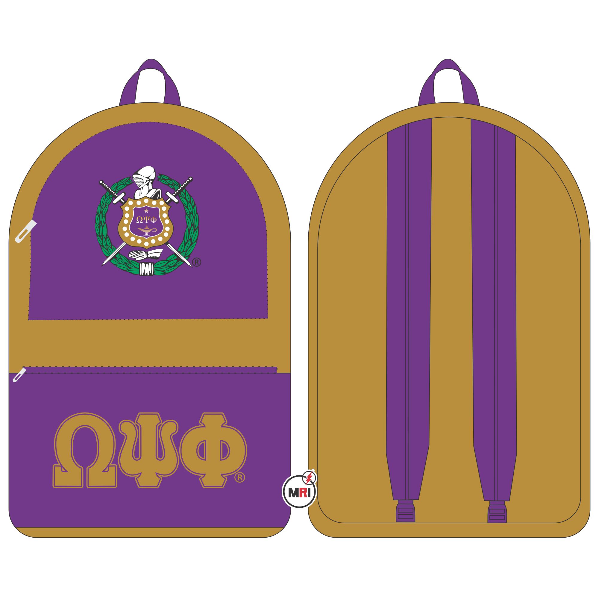 Omega Psi Phi Backpack