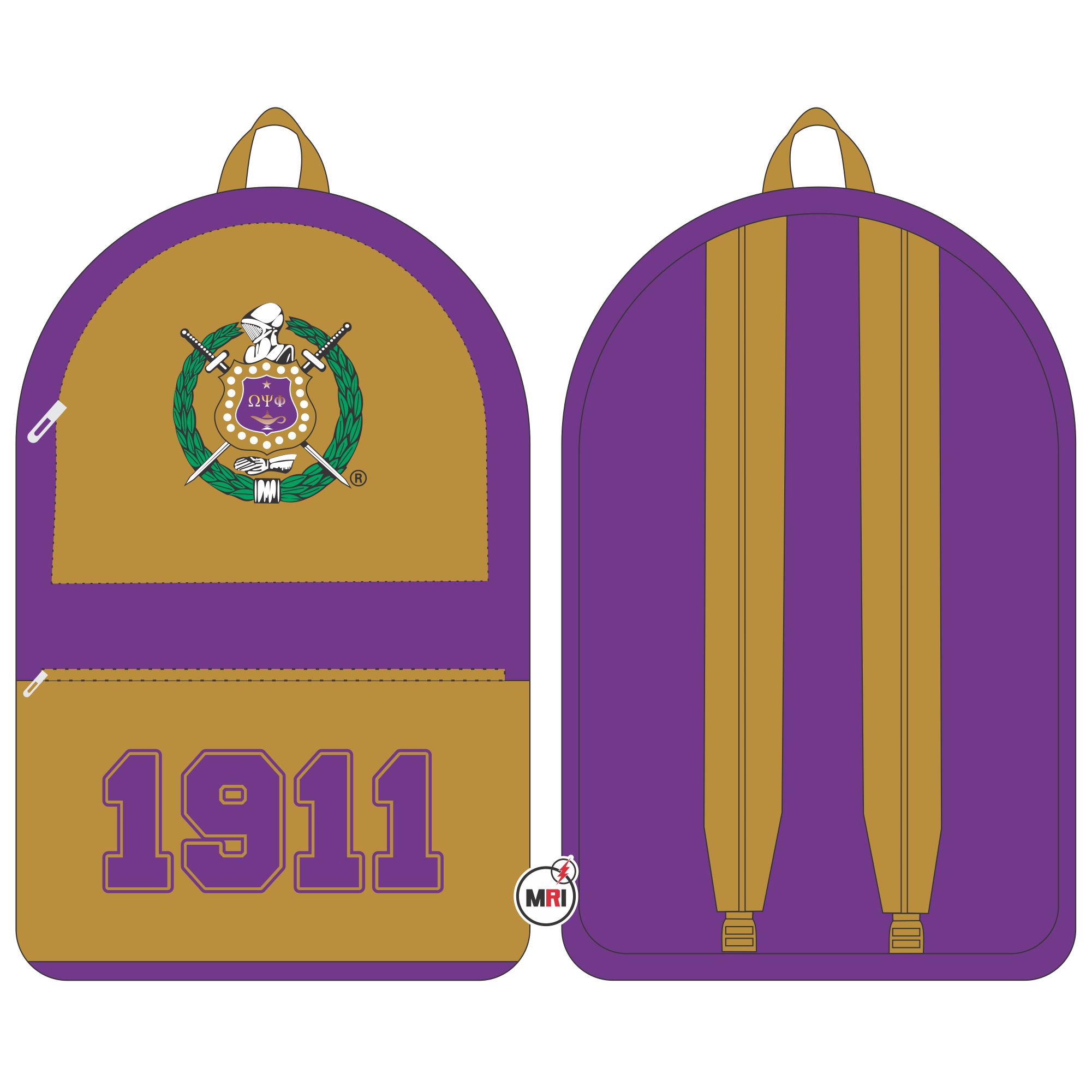 Omega Psi Phi Backpack