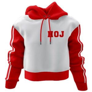 Heroines Of Jericho Crop Hoodie