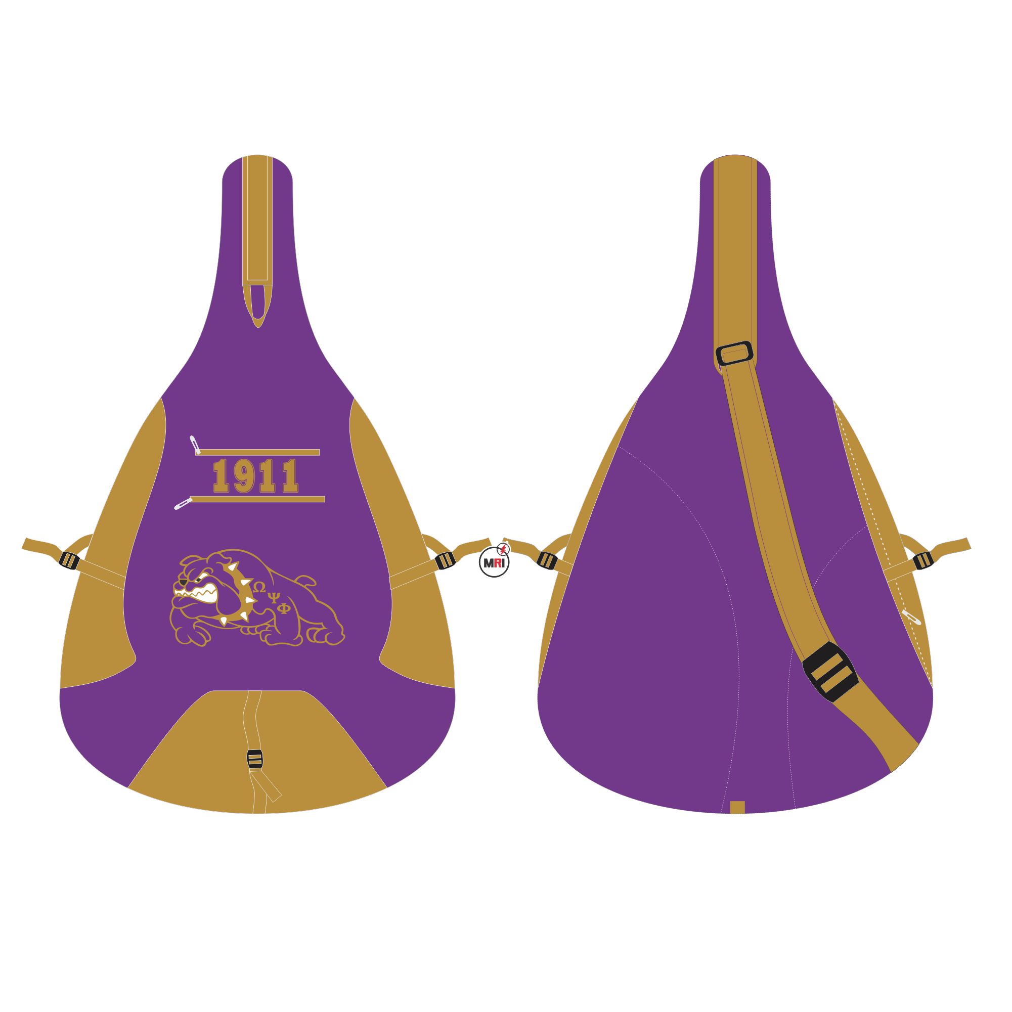 Omega Psi Phi Sling Backpack