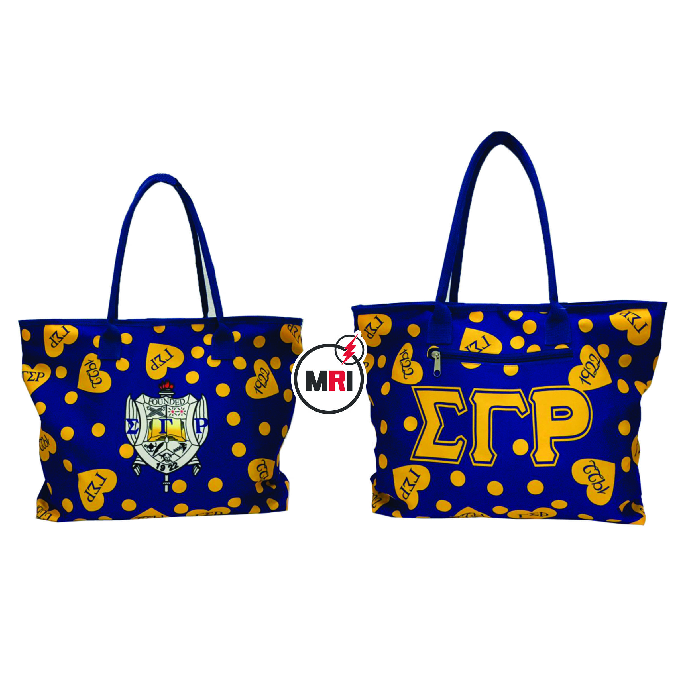 Sigma Gamma Rho Sublimation Tote Bag - Image 3