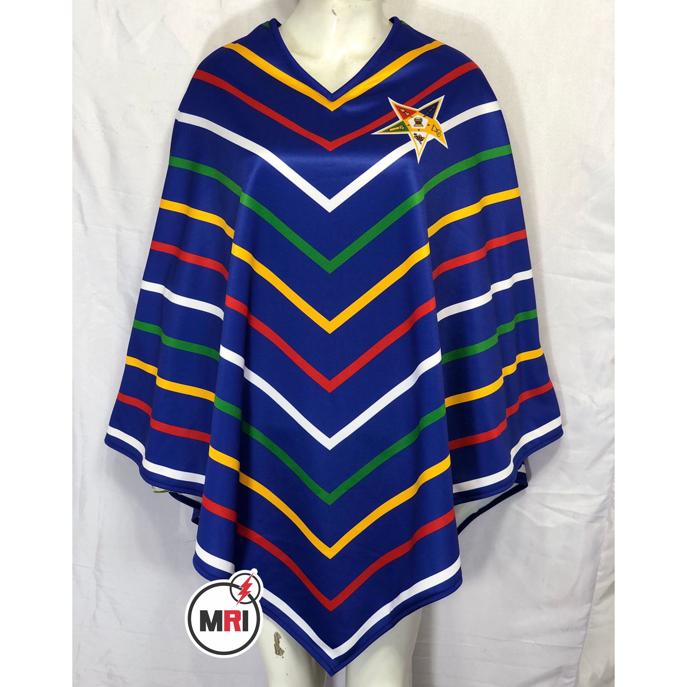 Order Of The Eastern Star Cape Shawl
