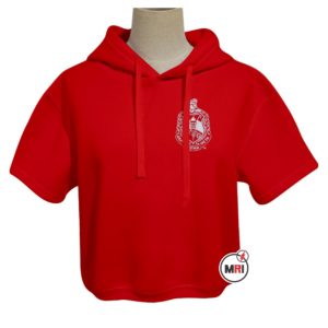 Delta Sigma Theta Crop Hoodie