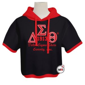 Delta Sigma Theta Crop Hoodie