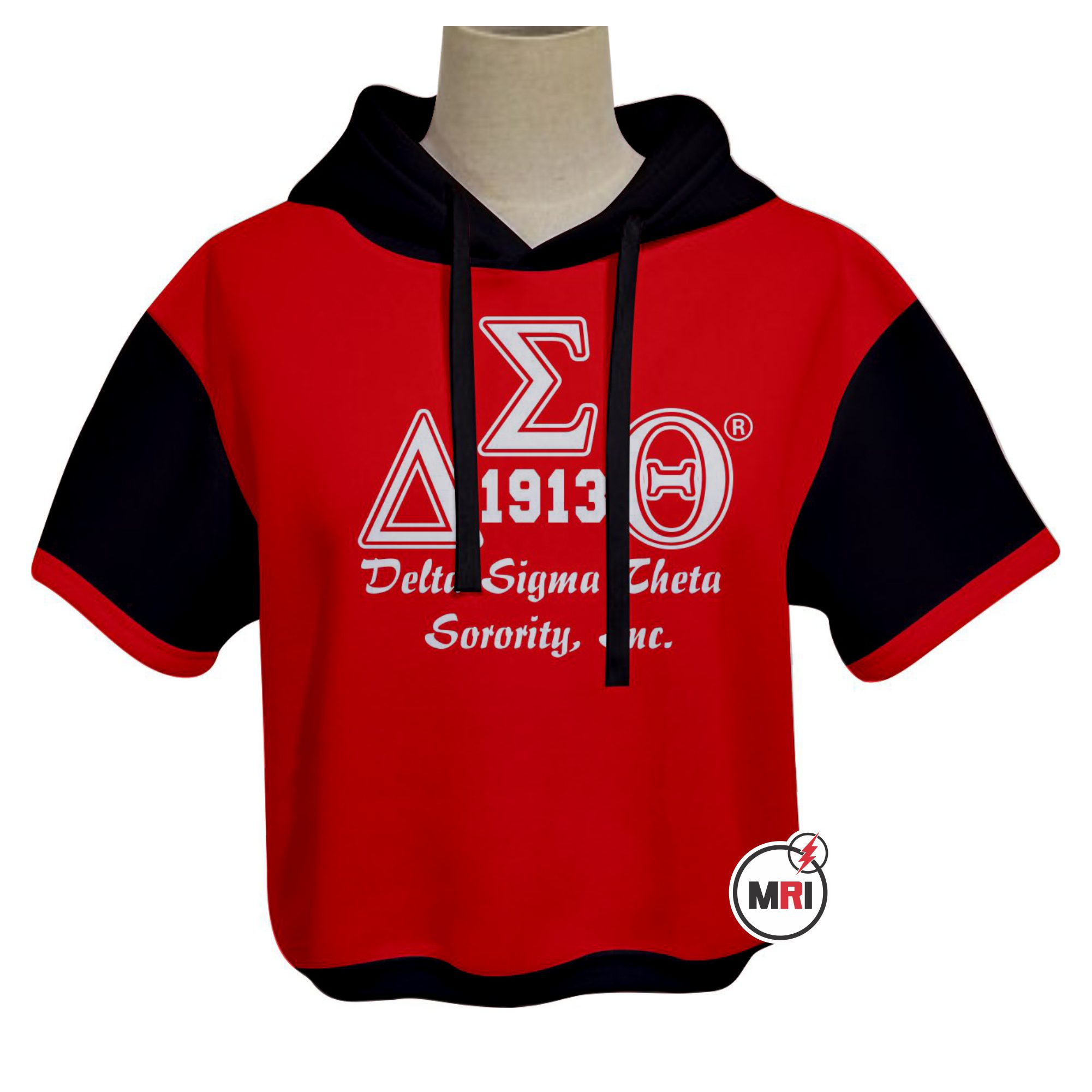 Delta Sigma Theta Crop Hoodie