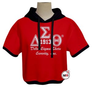 Delta Sigma Theta Crop Hoodie