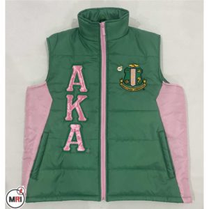 Alpha Kappa Alpha Puffer Vest