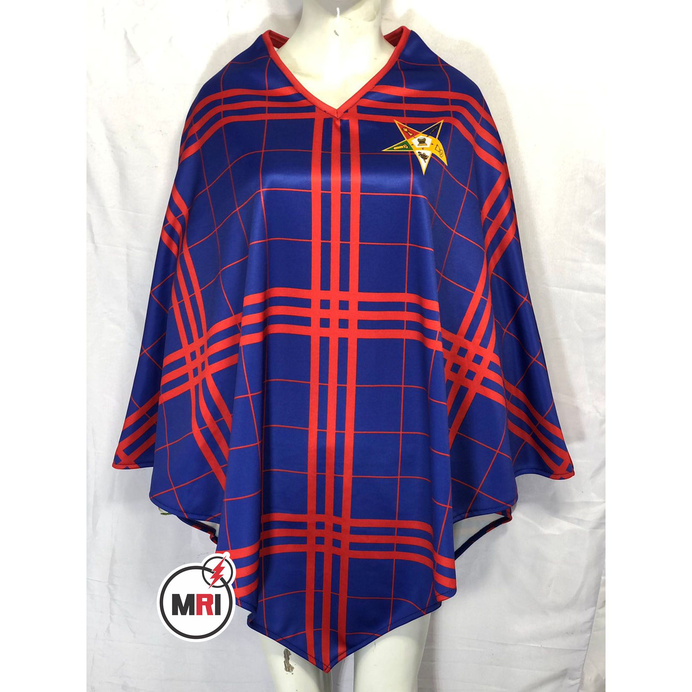 Order Of The Eastern Star Cape Shawl