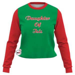 Daughter Of Isis Crop Sweatshirt