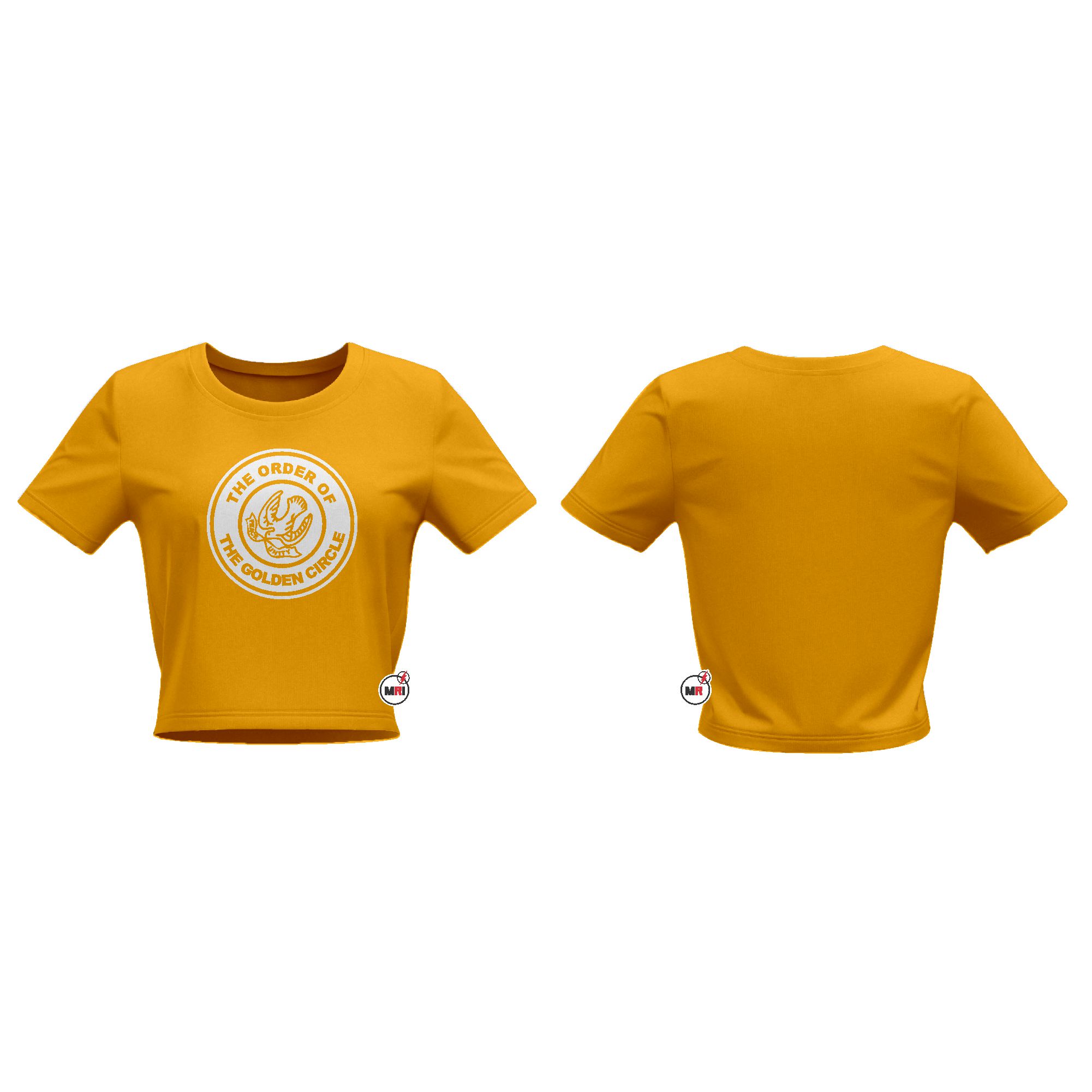 The Order Of The Golden Circle Crop T-Shirt