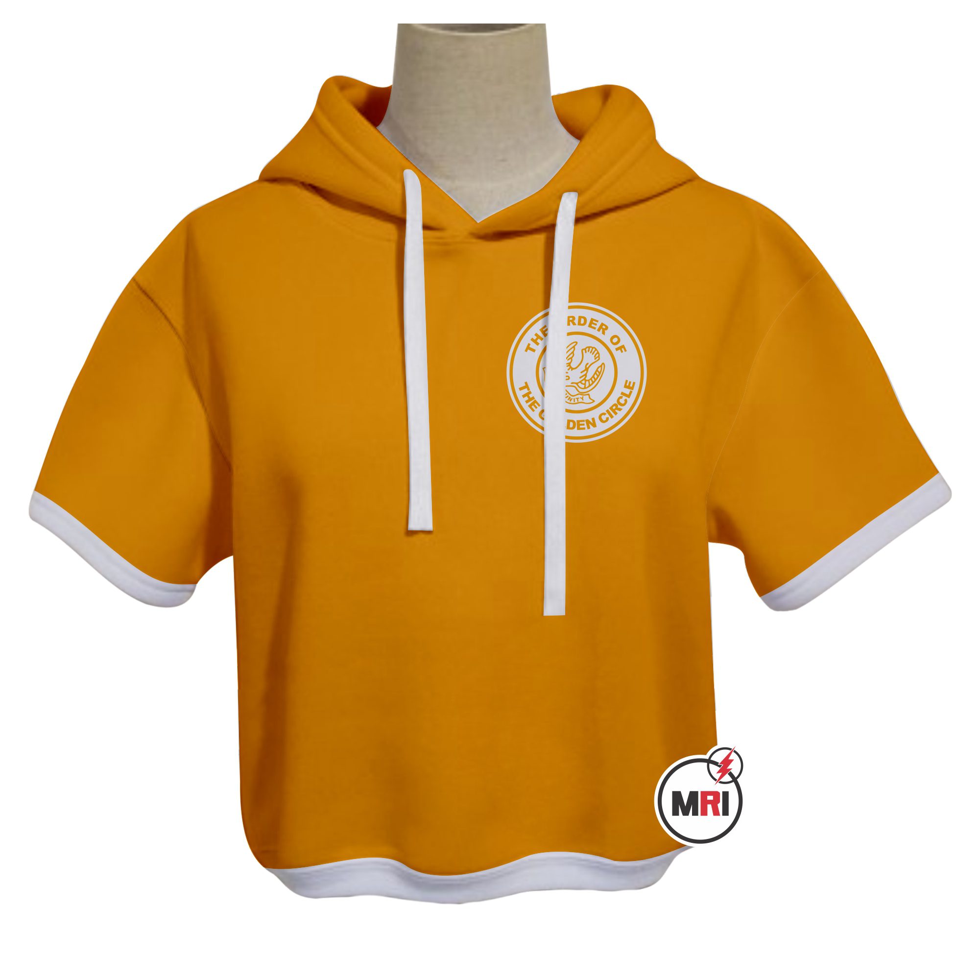 The Order Of The Golden Circle Crop Hoodie