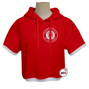 Heroines Of Jericho Crop Hoodie