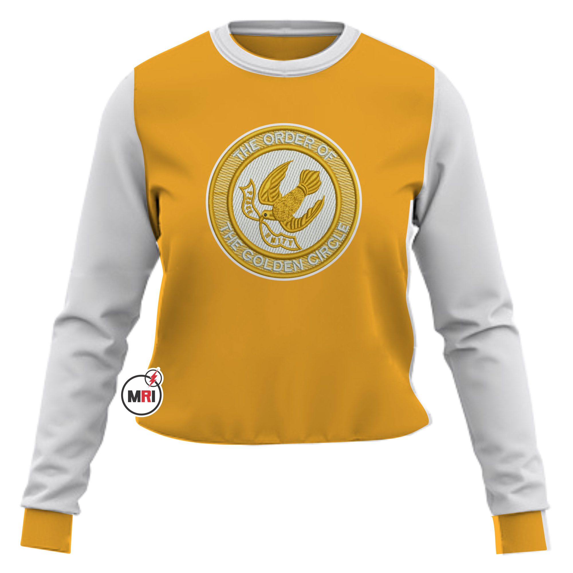 The Order Of The Golden Circle Crop Sweatshirt